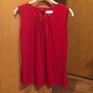 Calvin Klein sleeveless blouse